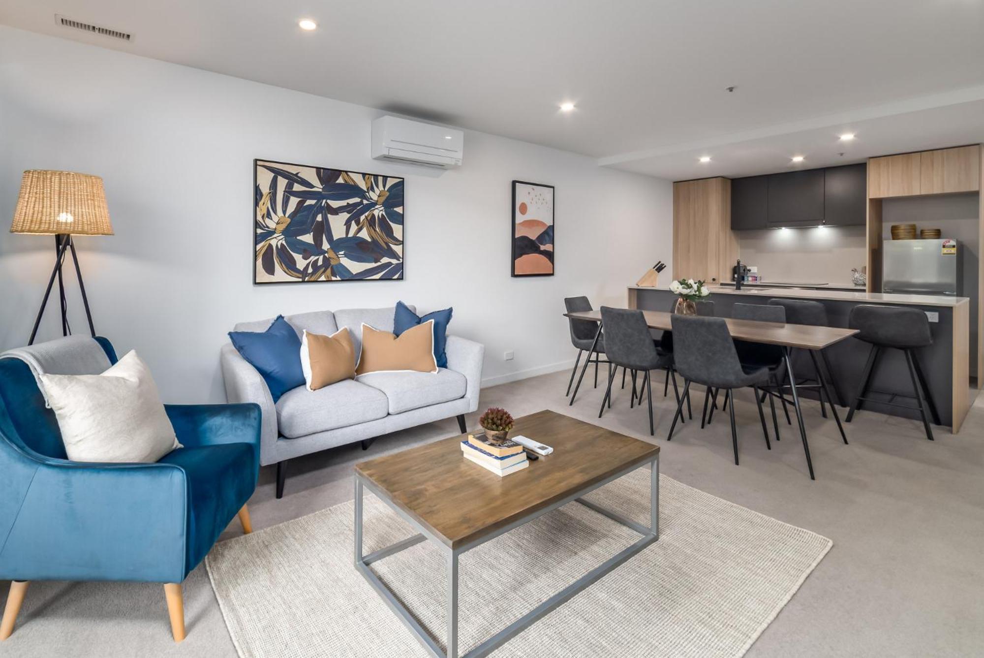 Apartment Chic 3-bed In With Pool, Sauna And Gym